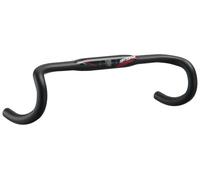 Poignée de Guidon FSA Corsa ENERGY Compact 420 mm Route 31,8 mm Aluminium Noir
