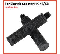 Poignée de guidon pour scooter électrique HX, vis en alliage, silicone anti-alde, magasins secrets, poignées droites, X7, X8 Left Right 1 Pair