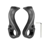 Poignée de guidon réglable en forme de corne pour VTT - Poignée en nylon - Repose-pouce - Extension de guidon de vélo