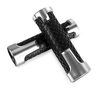 Poignée de Guidon Universelle pour Moto 7/8" (46 mm) pour BMW R Nine T RNineT Pure Scrambler 2017-2022,Sliver