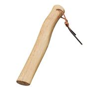 Poignée de hache de 12, 6 pouces Axe Handle Remplacement avec une boucle accessoires hache rythme résistant aux amortisseurs avec une texturation lisse pour découpe bois chauffage, hachett