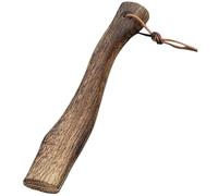 Poignée de hachette, manche de hache en bois hêtre remplacement hache 13 pouces avec cale, hachette texturée lisse avec boucle, poignées courtes résistantes aux chocs pour la coupe du boi