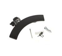 Poignée de hublot - ELECTROLUX - 4055465175 - Compatible avec FAURE et ZANUSSI - Blanc - Lave-linge