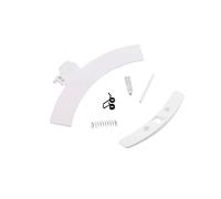 Electrolux – Poignée de hublot 4055137402/1327920011 – Blanc – pour lave-linge