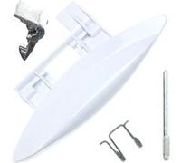 Poignée de hublot d'origine Lave-linge (C00050182 INDESIT ARISTON HOTPOINT)