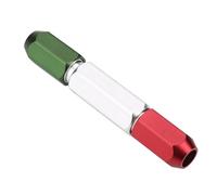 Poignée de Jauges à Goupille en Alliage d'Aluminium Double - Extrémité, 1-2mm - Durable, Design Détachable, Usage Facile pour Contrôle Go No Go (8-Je mange)