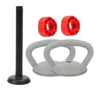 Poignée de kettlebell - Convertisseur portable pour entraînement d'haltères tout le corps | Texturé avec fermeture stable, outil d'entraînement de voyage pour le renforcement de la force, exercices