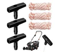 Poignée De Lanceur Corde Nylon Ergonomique Universelle Anti-Usure
