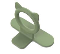Poignée de levage pour abattant de WC - Rehausseur de couvercle de toilette en silicone - Avec colle adhésive - Évite de toucher - Pour maison, hôtel, restaurant