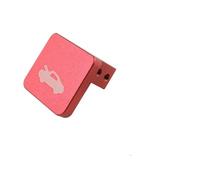 Poignée de levier de déverrouillage de capot pour Element 2003, 2004, 2005, 2006-2011 - Kit de réparation de poignée de capot de voiture - Accessoires automobiles - Verrouillage du capot (bleu) (rouge