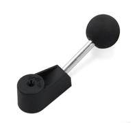 Poignée de levier de vitesse avant et arrière en aluminium avec bouton pour voiturette de golf, interrupteur de changement de vitesse direct, design ergonomique discret, noir
