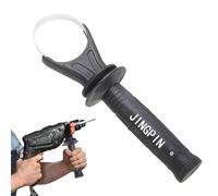Poignée de marteau perforateur - Barre rotative, pince en acier | Support de sécurité amovible compatible adaptateur d'extension pour outils filaires, projets d'installation, travaux d'entretien