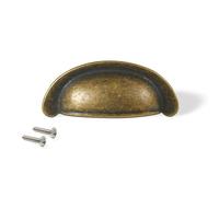 Poignée de meuble - coquille - finition bronze - Alberic EMUCA