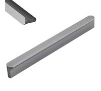 Poignée de Meuble Gris Longue, Lot de 2 Poignée Tiroir Alliage d'Aluminium | Anodisé, Poignées Cuisine Entraxe: 96-960mm Poignee Porte Poignee d'Armoire Poignées pour Placards Avec Vis 576mm/22.7in