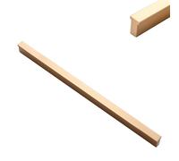 Poignée de Meuble Or Mat, Lot de 2 Poignée Tiroir Alliage d'Aluminium | Anodisé, Poignées Cuisine Entraxe: 16-1460mm Poignee Porte Poignee d'Armoire Poignées pour Placards Avec Vis 768mm/30.2in