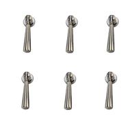Poignee De Meuble Poignée De Garde-Robe En Alliage De Zinc 6 Pièces Poignée De Suspension À Un Trou Poignée De Porte D'Armoire Bouton De Tiroir De Garde-Robe Qinggu 62 * 18mm