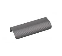 Poignée de meuble Touquet en zamak noir - longueur 130 mm METAKOR