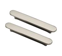 Poignée De Meubles,Poignée de Placard en Alliage de Zinc Poignées de Tiroir Boutons de Porte pour Porte d'armoire Poignées de Porte de Cuisine,2 pcs(Color:B,Size:Hole Spacing 128mm)