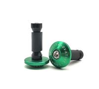 Poignée De Moto Extrémités Barre Prise Équilibrée Curseur Guidon Capuchon Poignées Pour Buell 1125CR 1125R M2 Cyclone Ulysse XB12X X1 XB12 guidon(Vert)