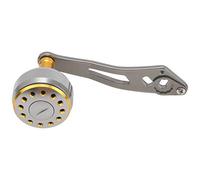 Poignée de moulinet de lancer d'appât, remplacement du bras à bascule du moulinet de pêche, poignée de moulinet en alliage d'aluminium avec rotation douce à 360 °, poignée creuse (Couleur du pistolet