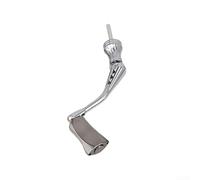 Poignée de moulinet de pêche 64,5 mm en carbone pour poignée de moulinet de | Tige en carbone Toray, longueur 64,5 mm, compatible avec Shimano Nexave Alivio Sienna, entraînement carré durable