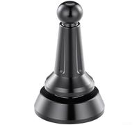 Poignée de moulinet de pêche en alliage d'aluminium CNC filetée pour tige d'équilibre anti-collision pour la plupart des moulinets standard rose (petite taille)