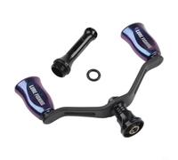 Poignée de moulinet de pêche en carbone pour Daiwa Fuego pour exceler Caldia pour cannes Prorex 29 g Léger avec boutons EVA (doré)