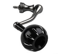 Poignée de moulinet de pêche en fibre de carbone à bras unique pour Shimano-Stella, Twin Power, Complex F4/F6, Cardif, bobine de rechange, poignée de moulinet de pêche, (35 mm gris)