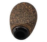 Poignée de moulinet de pêche en liège 36 x 23 mm Noir (violet)