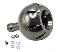 Poignée de moulinet de pêche pour Daiwa, 35/38 mm, boule sphérique Starlight Ball en alliage d'aluminium, accessoire de mise à niveau (38 mm gris)