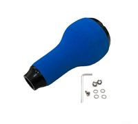 Poignée de moulinet de pêche pour série DAIWA avec forme de gourde EVA et matériau en liège pour une meilleure prise en main (1 lot bleu)