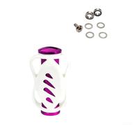 Poignée de moulinet pour DAIWA pour série S pour S FiFor Shing ReelFor S Baitca pour Sting pour type de tambour PM modifié Grip Pill en alliage d'aluminium CNC (1 ensemble violet)