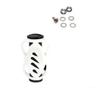 Poignée de moulinet pour DAIWA pour série S pour S FiFor Shing ReelFor S BaitcaFor Sting pour type de tambour PM modifié Grip Pill Construction en alliage d'aluminium CNC (1 ensemble noir)