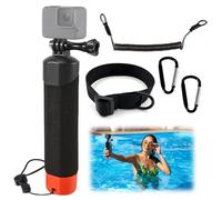 Poignée de nageur, bâton à main sous-marine, poignée flottante avec ceinture de sécurité, accessoires de sports nautiques pour caméras GoPro MAX11/10/9/8/7/6/5/4/3+, DJI, Xiaoyi caméras et caméras