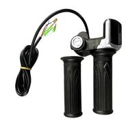 Poignée de pédale d'accélérateur, poignée d'accélérateur électrique | Levier d'accélérateur, guidon de scooter Twist Throttle électrique avec indicateur de tension de batterie LCD pour motos
