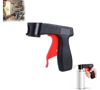 Poignée de Peinture par pulvérisation assistée Portable, Outil de poignée de déclenchement de canette de pulvérisation, poignée pour canettes aérosols,de Pistolet à Peinture Automatique (Black)