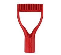Poignée de Pelle en Plastique avec poignée en D de Remplacement pour Pelle à Neige, Creuser, ratisser, Conception Universelle, légère, antidérapante, Forme Ergonomique, diamètre (Rouge)