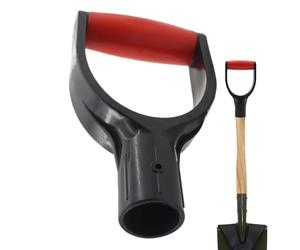 Poignée de pelle | Poignée ergonomique pour une portée facile | Pelles et accessoires pour agriculture, jardin, cour, avec design qui protège le dos et manipulation conviviale