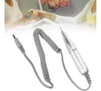 Poignée de Perceuse à Ongles Électrique, 35000RPM 12V Nail Art Drill Stylo Nail Drill Poignée de Remplacement Silencieux Vitesse Réglable électrique, pour Ongles Manucure