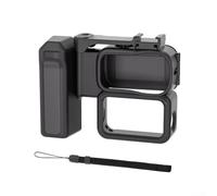 Poignée de photographie de rue pour DJI For Osmo pour Nano avec mécanisme de libération rapide, kit de poignée ergonomique légère, design à rabat pour filmer en douceur urbaine, matériau ABS, noir