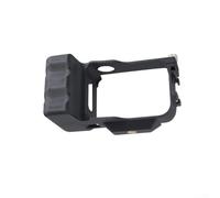 Poignée de photographie de rue pour Insta360 GO Ultra, poignée portative avec support griffe et filetage 1/4, cage de protection en ABS pour vlogging et extension d'accessoires polyvalents, noir