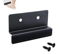 Poignée de pied de meuble sous meuble poubelle, ouverture en acier | Tiroir d'armoire à pied sans contact pour tiroir à ordures - Ouvre-pied mains libres - Tiroir poubelle en acier inoxydable