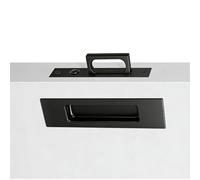 Poignée de poche en acier inoxydable à dégagement rapide, installation simple pour espaces de vie modernes, poignée de tirage d'armoire