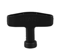 Poignée de poignée de tirage de remplacement noire pour moteur