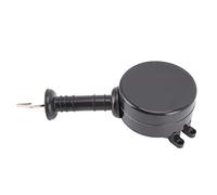 Poignée de Portail Électrique, Poignée Isolante avec Cordon Rétractable 5M, Résistante et Durable Pour Clôture de Ferme et Jardin - Installation Facile, Cordon en Acier 6 Fils,