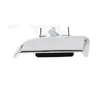 Poignée de Porte arrière pour Nissan Pathfinder R51 (2005-2013), côté extérieur Gauche/Droite (Couleur : Argent, côté Droit)