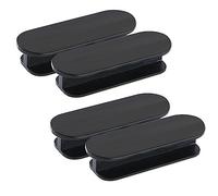 PoignéE de Porte Auto-AdhéSive,4 pièces Poignee Porte Coulissante en Plastique Poignée de Porte Bouton de Porte Auxiliaire Pour Fenêtre Placard Tiroir Armoire Réfrigérateur