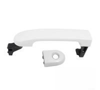Poignée de porte avant gauche conçue spécialement pour Nissan Versa modèles entre 2007 et 2012 (blanc)