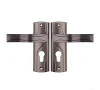 Poignée de porte avec clés pour portes intérieures résidentielles en acier au manganèse Technologie à roulement silencieux