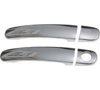 Poignée de porte Cache-poignée de porte pour Audi A2 2000-2005 2 portes en acier inoxydable, 4 pcs